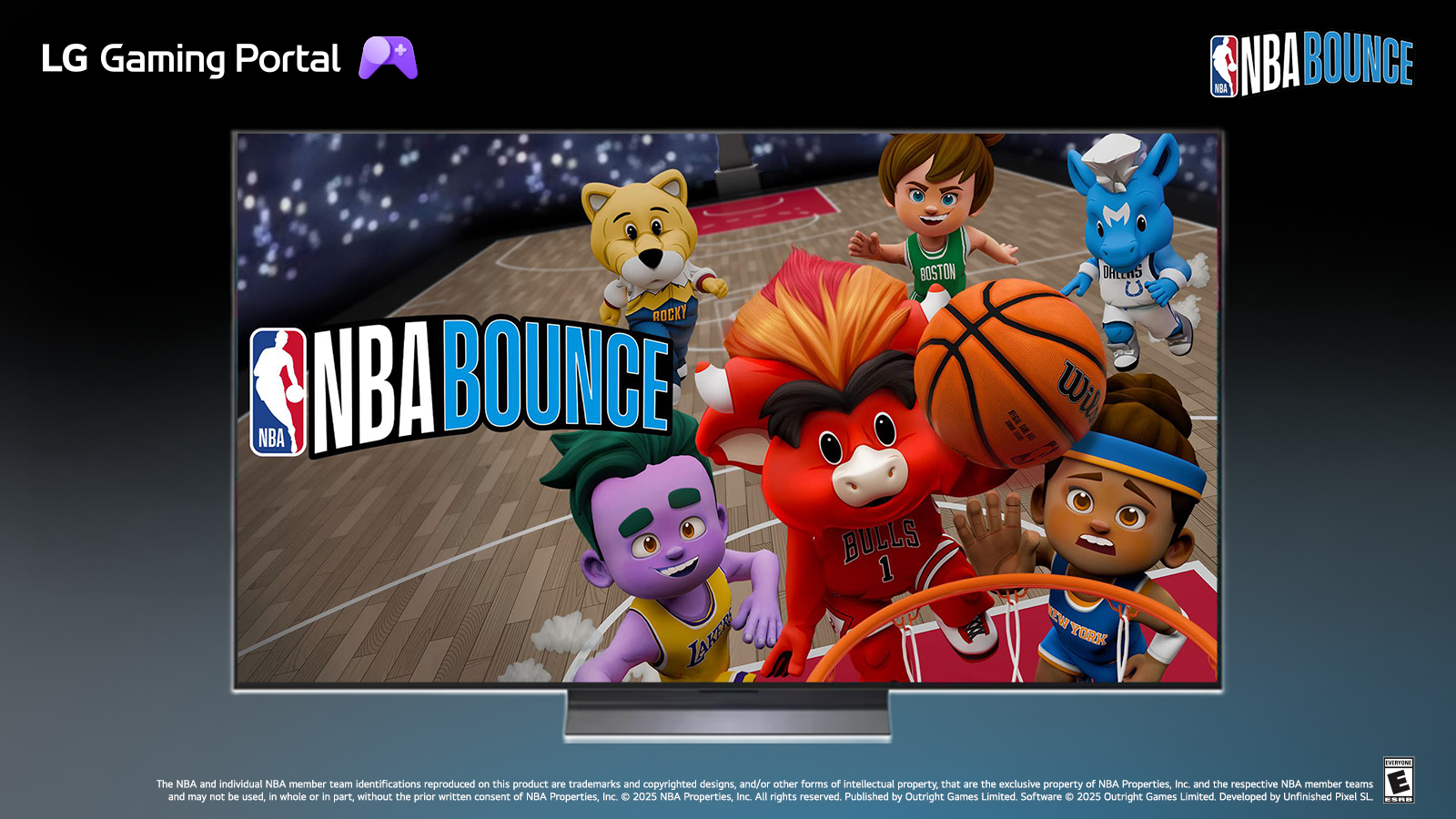 Erweiterung LG Gaming-Portal: NBA Bounce